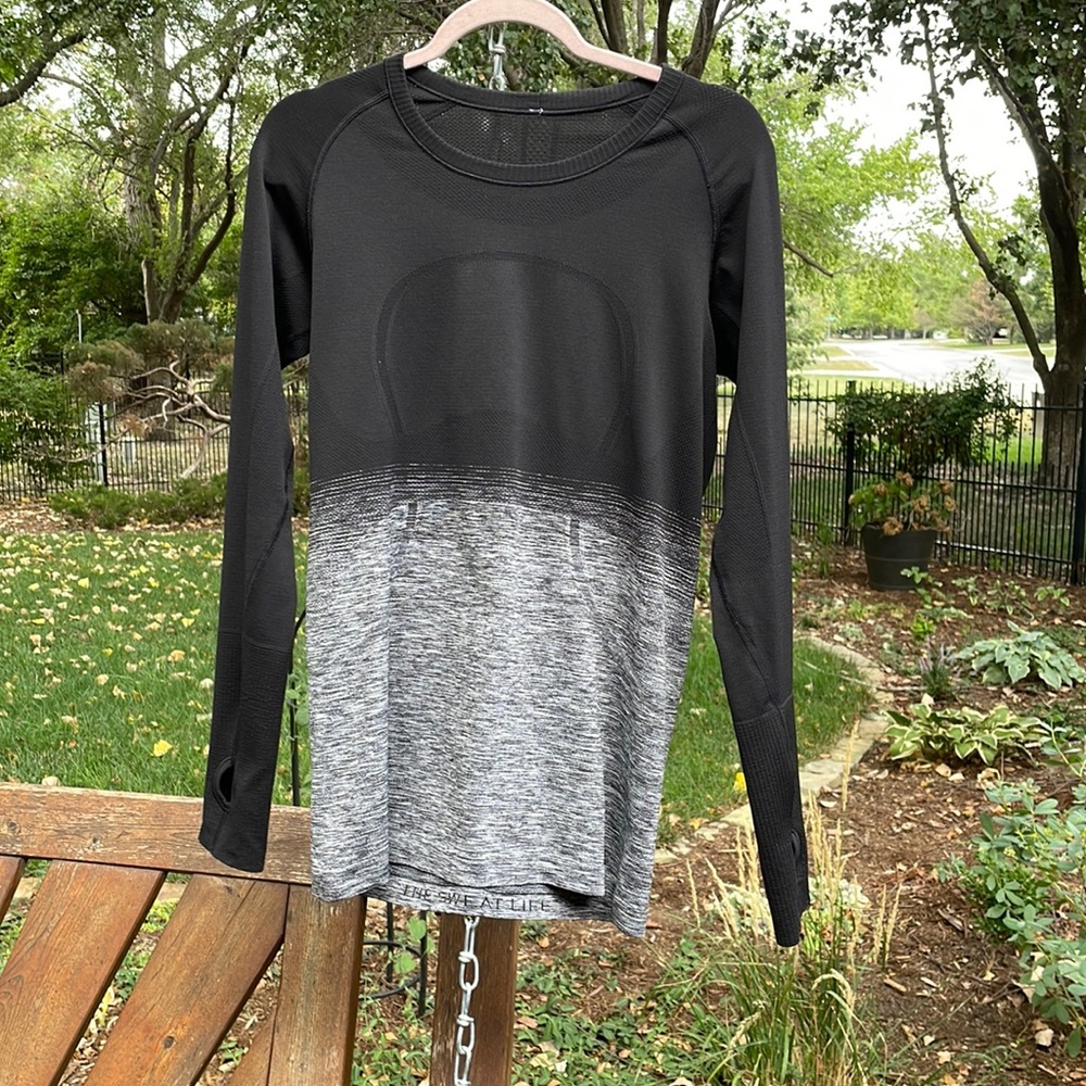 Lululemon swiftly tech long sleeve 12.  Like new condition.  Gently worn
